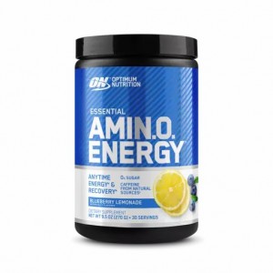 Optimum Nutrition ESSENTIAL AMIN.O. ENERGY® Blueberry Lemonade 0.6 lb (30 Servings) Hrvatska | 57NYJOMFX