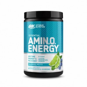 Optimum Nutrition ESSENTIAL AMIN.O. ENERGY® Blueberry Mojito 0.6 lb (30 Servings) Hrvatska | 65CQXWSID