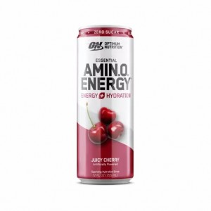 Optimum Nutrition ESSENTIAL AMIN.O. ENERGY+ Electrolytes Sparkling Juicy Cherry 355ml * 12 Cans (12 Servings) Hrvatska | 82ACRJWGT