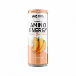 Optimum Nutrition ESSENTIAL AMIN.O. ENERGY+ Electrolytes Sparkling Peach Bellini 355ml * 12 Cans (12 Servings) Hrvatska | 17YGPDVFL