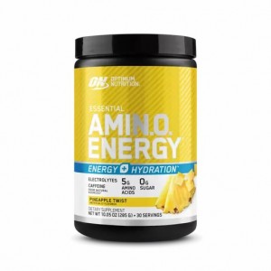 Optimum Nutrition Essential AMIN.O. ENERGY + Electrolytes Pineapple Twist 0.63 lb (30 Servings) Hrvatska | 29JYPMKFW