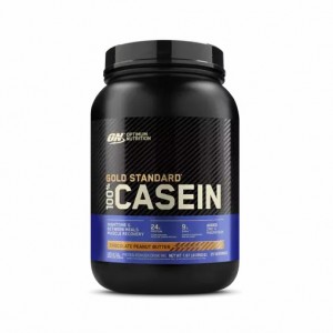 Optimum Nutrition GOLD STANDARD® 100% Casein Chocolate Peanut Butter 2 lb (25 Servings) Hrvatska | 24KSOARNI