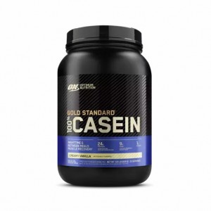 Optimum Nutrition GOLD STANDARD® 100% Casein Creamy Vanilla 2 lb (25 Servings) Hrvatska | 35QJDOVEX