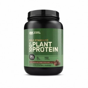 Optimum Nutrition GOLD STANDARD® 100% Plant Rich Chocolate Fudge 1.76 lb (20 Servings) Hrvatska | 57TVIEZLQ