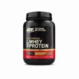 Optimum Nutrition GOLD STANDARD 100% WHEY™ *new* Caramel Macchiato 2 lb (28 Servings) Hrvatska | 73EDMGSLV