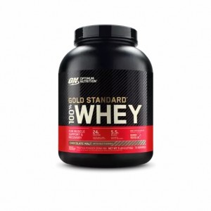 Optimum Nutrition GOLD STANDARD 100% WHEY™ Chocolate Malt 5 lb (73 Servings) Hrvatska | 42IZDBGNT