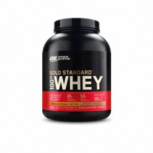 Optimum Nutrition GOLD STANDARD 100% WHEY™ Chocolate Peanut Butter 5 lb (68 Servings) Hrvatska | 13ZQIRAGL