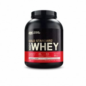 Optimum Nutrition GOLD STANDARD 100% WHEY™ Cookies & Cream 5 lb (68 Servings) Hrvatska | 62YMHOPAC