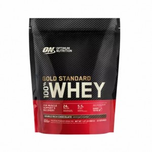 Optimum Nutrition GOLD STANDARD 100% WHEY™ Double Rich Chocolate 1.5 lb (22 Servings) Hrvatska | 08JUEQROD