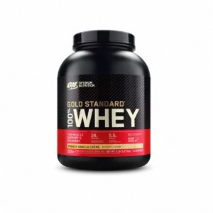 Optimum Nutrition GOLD STANDARD 100% WHEY™ French Vanilla Creme 5 lb (73 Servings) Hrvatska | 42VTRNXWF