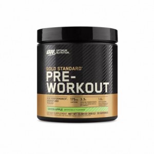 Optimum Nutrition GOLD STANDARD® Pre-Workout Green Apple 0.66 lb (30 Servings) Hrvatska | 80DKYMRSL