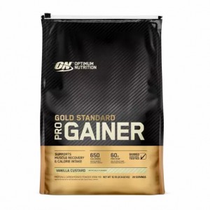 Optimum Nutrition GOLD STANDARD® Pro Gainer Vanilla Custard 10.19 lb (28 Servings) Hrvatska | 42HNZGVEM