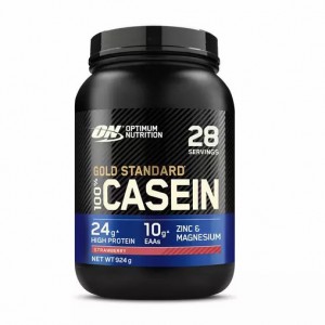 Optimum Nutrition Gold Standard 100% Casein Strawberry Delight 924 grams (28 Servings) Hrvatska | 46EYOXRJG