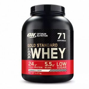 Optimum Nutrition Gold Standard 100% Whey Protein Powder Cookies & Cream 2.27 kg (71 Servings) Hrvatska | 51CDKFZJM