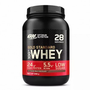 Optimum Nutrition Gold Standard 100% Whey Protein Powder Extreme Milk Chocolate 896 grams (28 Servings) Hrvatska | 13WSYXAPJ