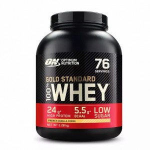 Optimum Nutrition Gold Standard 100% Whey Protein Powder French Vanilla 2.28 kg (76 Servings) Hrvatska | 13SVREXIN