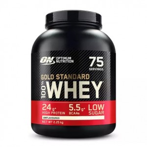 Optimum Nutrition Gold Standard 100% Whey Protein Powder Unflavoured 2.25 kg (75 Servings) Hrvatska | 08PJDOXLS