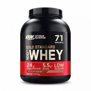 Optimum Nutrition Gold Standard 100% Whey Protein Powder Chocolate Hazelnut 2.27 kg (71 Servings) Hrvatska | 39JWBRAHT