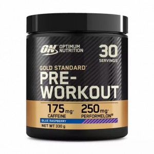 Optimum Nutrition Gold Standard Pre-Workout Blue Raspberry 330 grams (30 Servings) Hrvatska | 96NCJEKLV