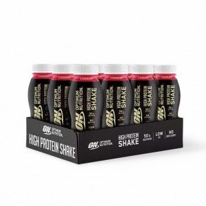 Optimum Nutrition Optimum Protein Shake Strawberry 6000 ml (12 bottles) Hrvatska | 92BLFGTDE