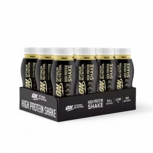 Optimum Nutrition Optimum Protein Shake Vanilla 6000 ml (12 bottles) Hrvatska | 43MUPERHV