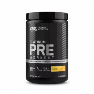 Optimum Nutrition Platinum Pre-workout Tropical 420 grams (20 Servings) Hrvatska | 61HYSDJMX