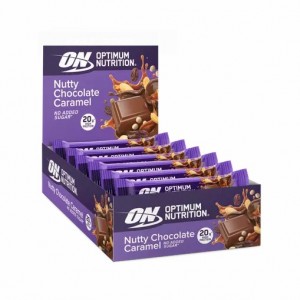 Optimum Nutrition Protein Bar Nutty Chocolate Caramel 700 grams (10 Bars) Hrvatska | 16KMFPLWR