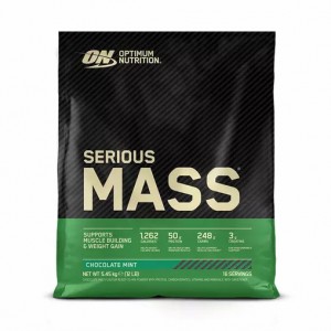 Optimum Nutrition Serious Mass Chocolate Mint 5.45 kg (16 Servings) Hrvatska | 92KLMWXYB