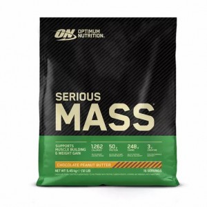 Optimum Nutrition Serious Mass Chocolate Peanut Butter 5.45 kg (16 Servings) Hrvatska | 58BPHVMQN