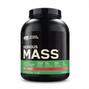 Optimum Nutrition Serious Mass Gainer Strawberry 2.73 kg (8 Servings) Hrvatska | 42ZWPXCUN