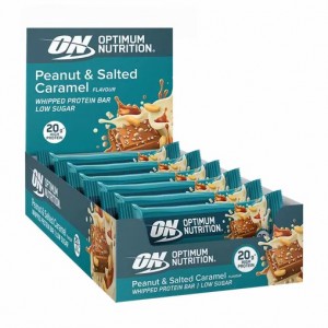 Optimum Nutrition Whipped Protein Bar Peanut And Salted Caramel 600 grams (10 Bars) Hrvatska | 79FWVYTEB