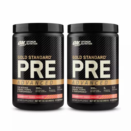 Optimum Nutrition 2x GOLD STANDARD® Pre Advanced (20 serv) Hrvatska | 04JEYQZUN