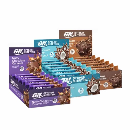 Optimum Nutrition 3x Protein Bar Box 10-12 bars per box Hrvatska | 01ELCUYOT