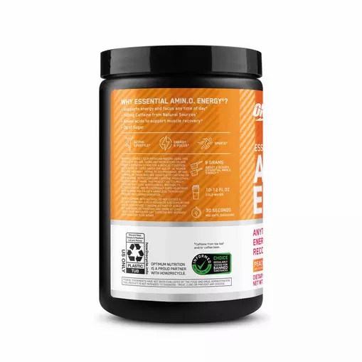 Optimum Nutrition ESSENTIAL AMIN.O. ENERGY® *new* Peach Mango Tango - Notify Me 0.6 lb - Notify me Hrvatska | 54ZJPVGQI