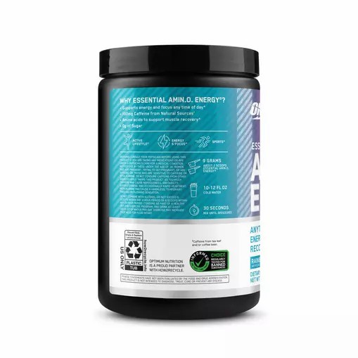 Optimum Nutrition ESSENTIAL AMIN.O. ENERGY® *new* Rainbow Sherbet - Notify Me 0.6 lb - Notify me Hrvatska | 56RZGJHWE