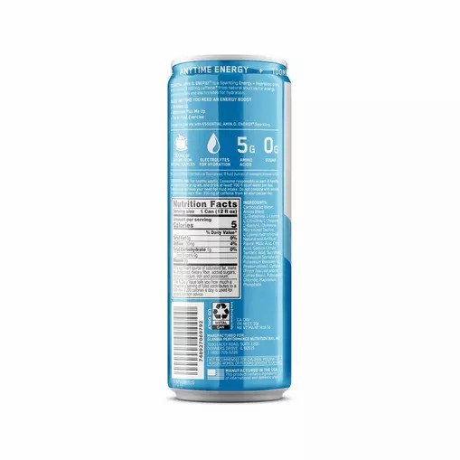 Optimum Nutrition ESSENTIAL AMIN.O. ENERGY+ Electrolytes Sparkling *new* Blue Raspberry Rush 355ml * 12 Cans (12 Servings) Hrvatska | 56VAPJHXT