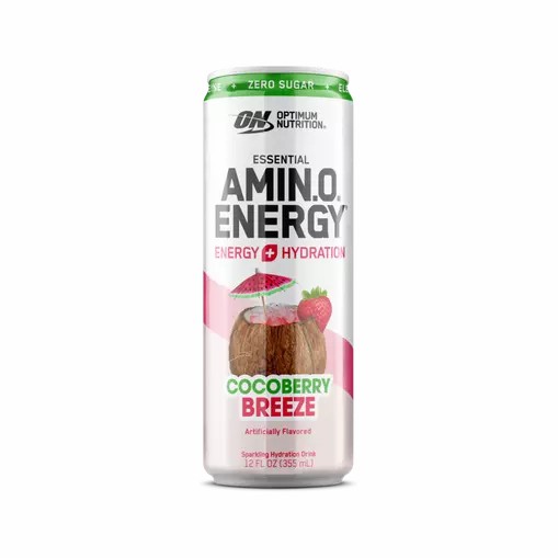 Optimum Nutrition ESSENTIAL AMIN.O. ENERGY+ Electrolytes Sparkling *new* Cocoberry Breeze 355ml * 12 Cans (12 Servings) Hrvatska | 95VFWLMNQ