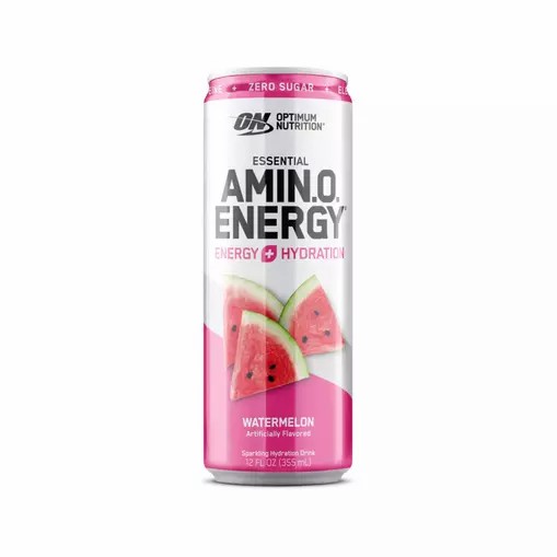 Optimum Nutrition ESSENTIAL AMIN.O. ENERGY+ Electrolytes Sparkling Watermelon 355ml * 12 Cans (12 Servings) Hrvatska | 78NCLXBAF