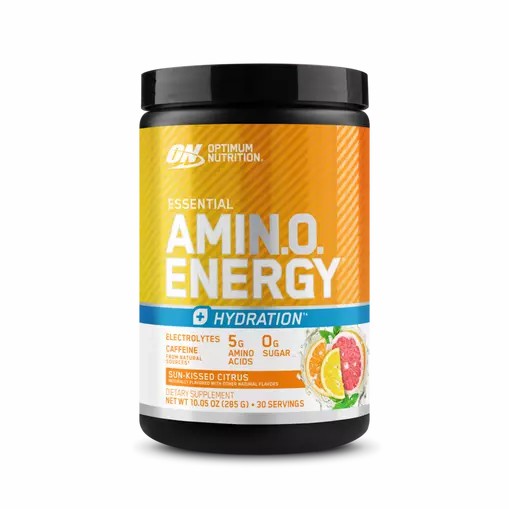 Optimum Nutrition Essential AMIN.O. ENERGY + Electrolytes *new* Sun-kissed Citrus 0.63 lb (30 Servings) Hrvatska | 16FXZMCSY