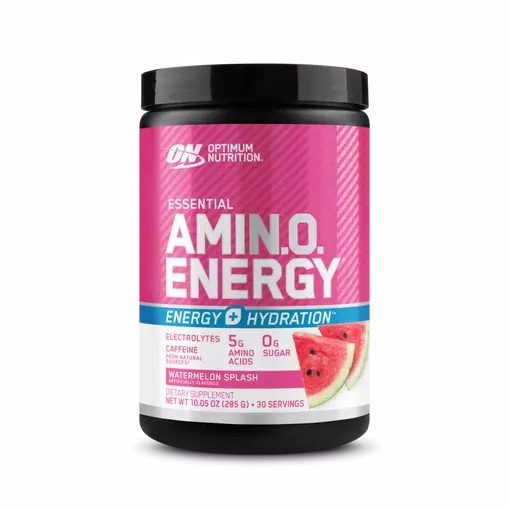 Optimum Nutrition Essential AMIN.O. ENERGY + Electrolytes Watermelon Splash 0.63 lb (30 Servings) Hrvatska | 19DMTZKYX