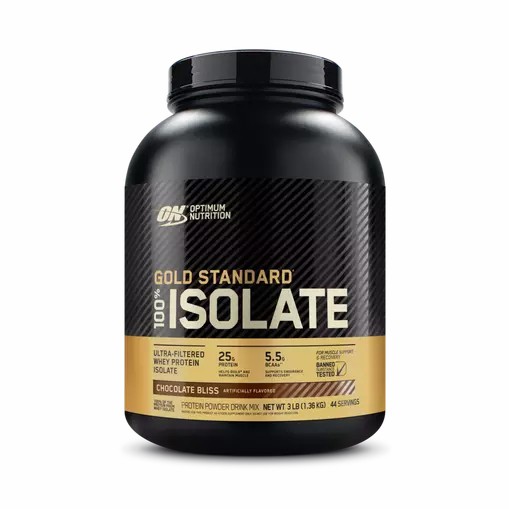 Optimum Nutrition GOLD STANDARD® 100% Isolate Chocolate Bliss 3 lb (44 Servings) Hrvatska | 73PLUMCVY