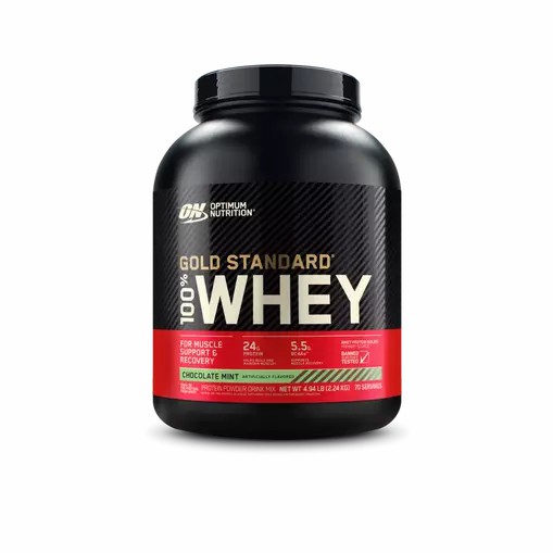 Optimum Nutrition GOLD STANDARD 100% WHEY™ Chocolate Mint 5 lb (70 Servings) Hrvatska | 03BVXKWCU