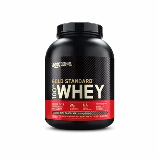 Optimum Nutrition GOLD STANDARD 100% WHEY™ Double Rich Chocolate 4 lb (58 Servings) Hrvatska | 78RXTWVIF