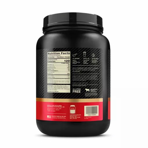 Optimum Nutrition GOLD STANDARD 100% WHEY™ French Vanilla Creme 1.5 lb (22 Servings) Hrvatska | 95CGAKQRX