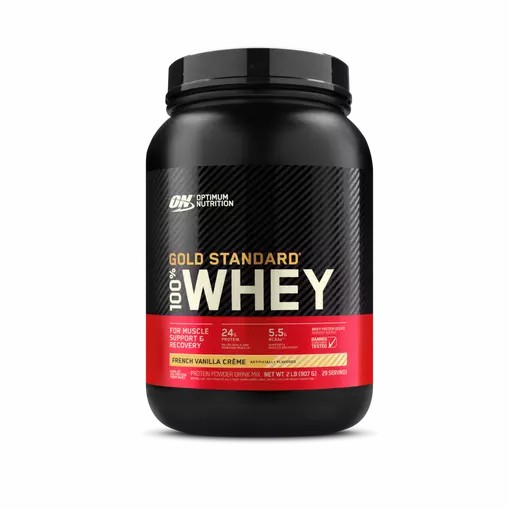 Optimum Nutrition GOLD STANDARD 100% WHEY™ French Vanilla Creme 2 lb (29 Servings) Hrvatska | 93NAPUYCO