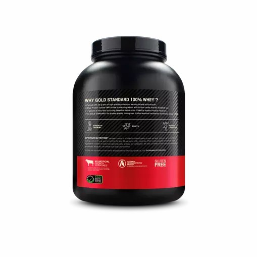 Optimum Nutrition GOLD STANDARD 100% WHEY™ Strawberries & Cream 5 lb (73 Servings) Hrvatska | 05RPICNKA