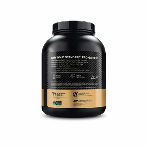 Optimum Nutrition GOLD STANDARD® Pro Gainer Vanilla Custard 5.09 lb (14 Servings) Hrvatska | 64YQLUODP