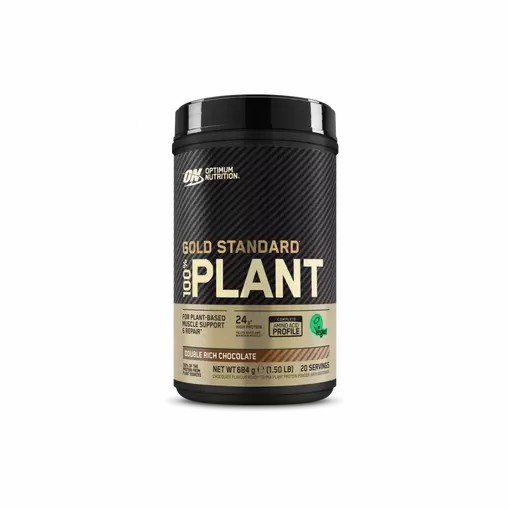 Optimum Nutrition Gold Standard 100% Plant Based Protein Double Rich Chocolate 684 grams (20 Servings) Hrvatska | 95UBKDSOJ