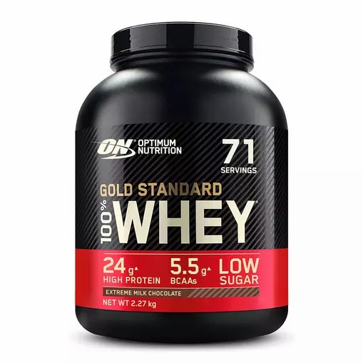 Optimum Nutrition Gold Standard 100% Whey Protein Powder Extreme Milk Chocolate 2.27 kg (71 Servings) Hrvatska | 18CGROAHL