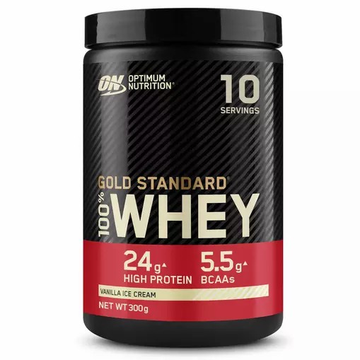 Optimum Nutrition Gold Standard 100% Whey Protein Powder Vanilla Ice Cream 300 grams (10 Servings) Hrvatska | 86FVROHJK